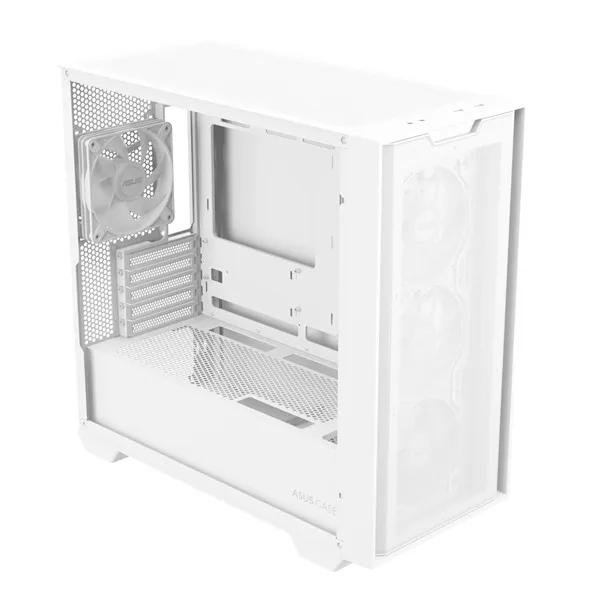 Asus A21 PLUS fehér (táp nélküli) ablakos ARGB mATX ház - Image 8