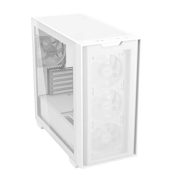 Asus A21 PLUS fehér (táp nélküli) ablakos ARGB mATX ház - Image 9
