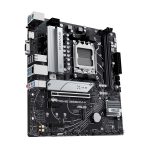 Asus Alaplap - AMD PRIME B650M-K AM5 (B650, ATX, 2xDDR5 7800+MHz, 4xSATA3, 2x M.2, HDMI+VGA) - Image 2