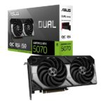 Asus DUAL RTX5070-O12G OC Edition nVidia 12GB GDDR7 192bit PCIe videókártya - Image 9