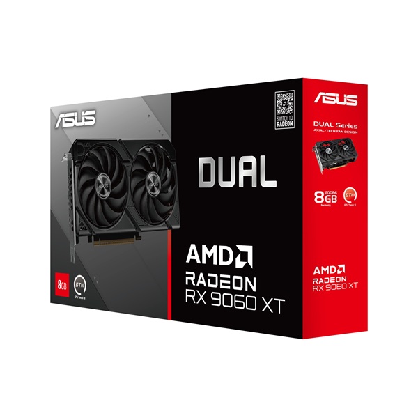 Asus Dual Radeon RX 9060 XT AMD 8GB GDDR6 128bit PCIe videókártya - Image 14