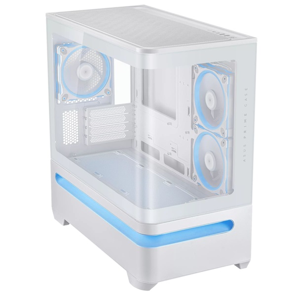 Asus PRIME AP202 fehér (táp nélküli) ablakos ARGB mATX ház - Image 3