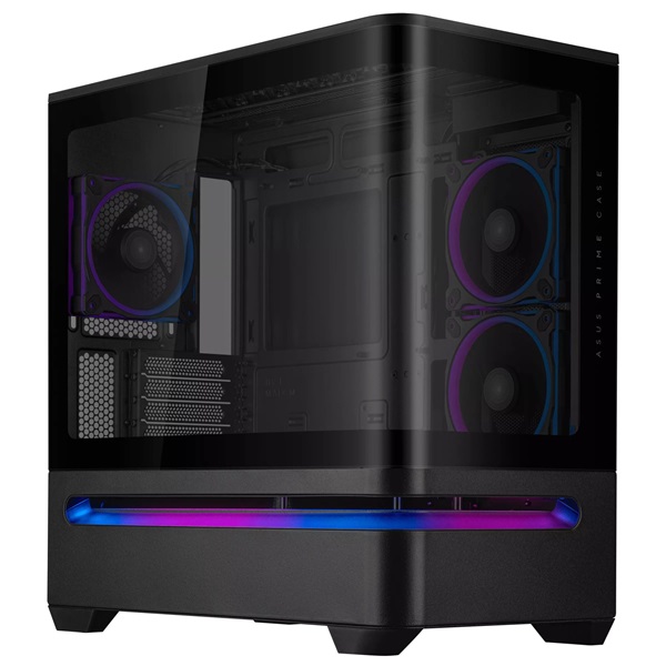 Asus PRIME AP202 fekete (táp nélküli) ablakos ARGB mATX ház - Image 2