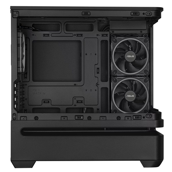 Asus PRIME AP202 fekete (táp nélküli) ablakos ARGB mATX ház - Image 9