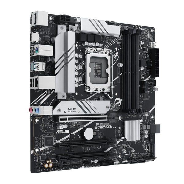 Asus PRIME B760M-A-CSM Intel B760 LGA1700 mATX alaplap - Image 2