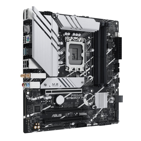 Asus PRIME B760M-A WIFI Intel B760 LGA1700 mATX alaplap - Image 2