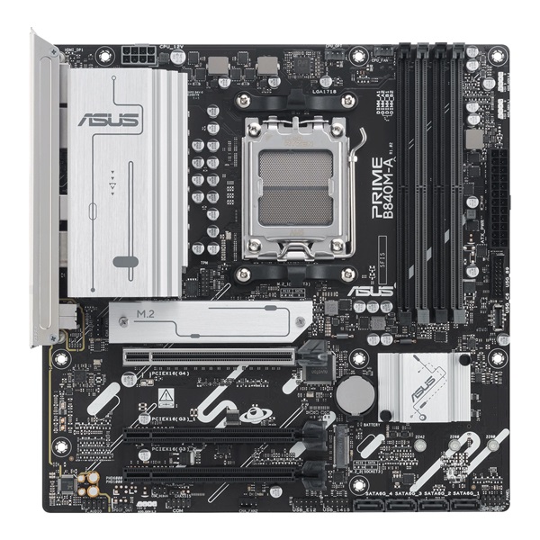 Asus PRIME B840M-A-CSM AMD B840 AM5 mATX alaplap