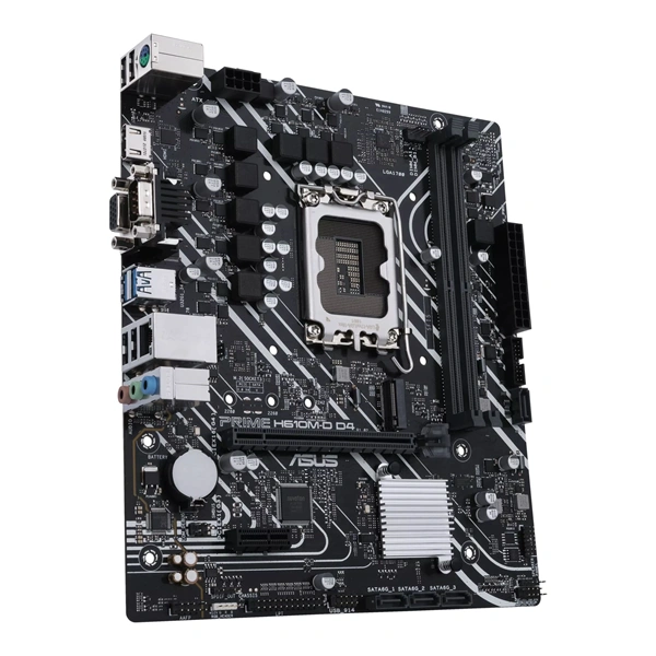 Asus PRIME H610M-D D5 Intel H610 LGA1700 mATX alaplap - Image 3