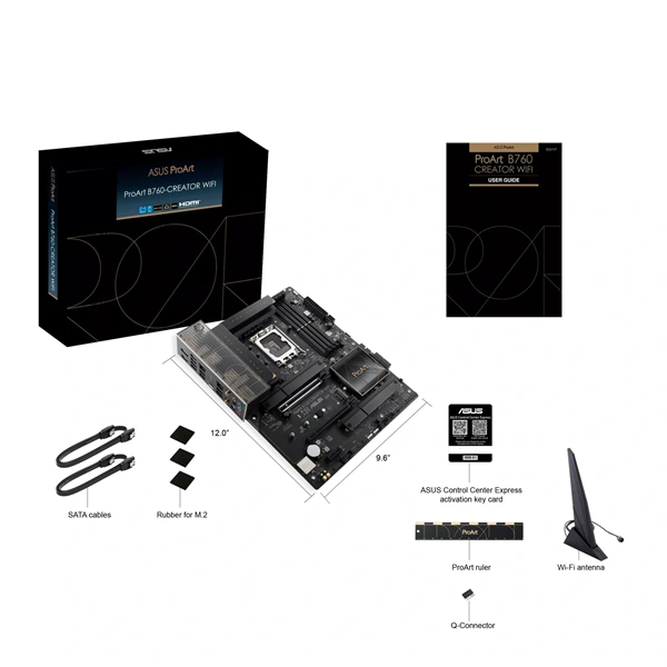 Asus PROART B760-CREATOR WIFI Intel B760 LGA1700 ATX alaplap - Image 7