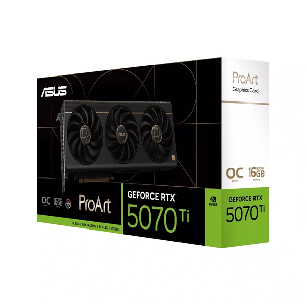 Asus ProArt GeForce RTX 5070 Ti OC Edition nVidia 16GB GDDR7 256bit PCIe videókártya - Image 16