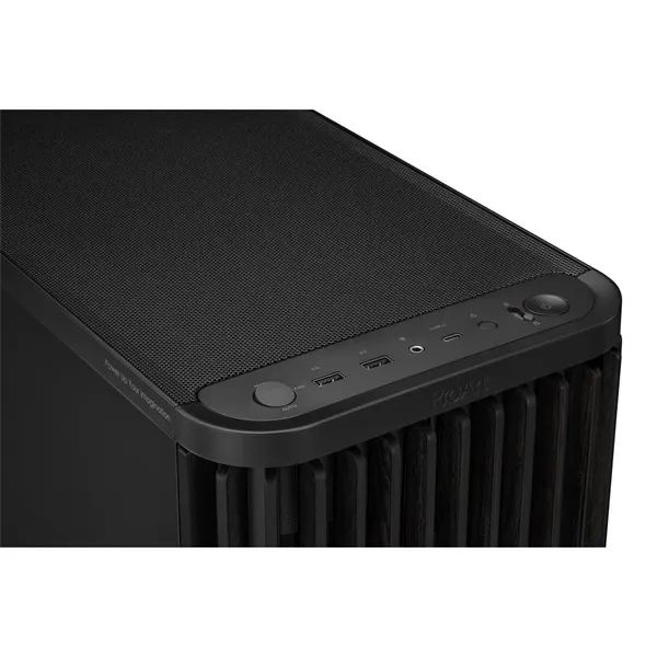 Asus ProArt PA401 WOOD METAL fekete (táp nélküli) mATX ház - Image 6