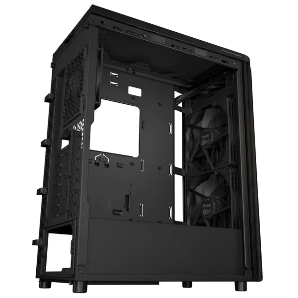 Asus ProArt PA401 WOOD METAL fekete (táp nélküli) mATX ház - Image 13