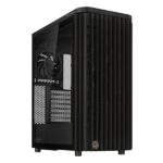 Asus ProArt PA401 WOOD TG fekete (táp nélküli) ablakos mATX ház