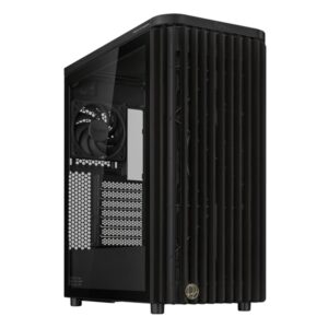Asus ProArt PA401 WOOD TG fekete (táp nélküli) ablakos mATX ház