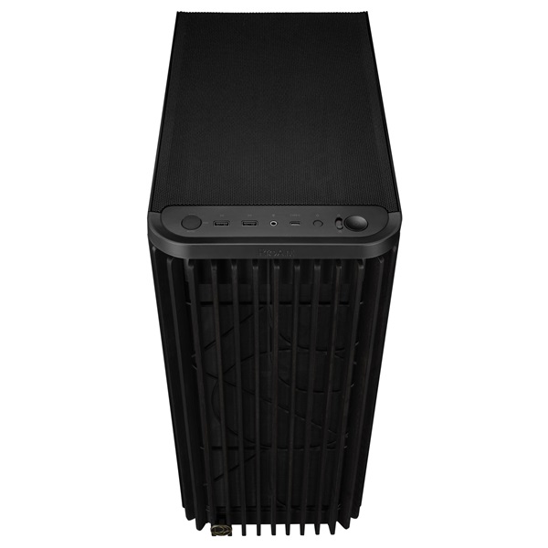Asus ProArt PA401 WOOD TG fekete (táp nélküli) ablakos mATX ház - Image 4