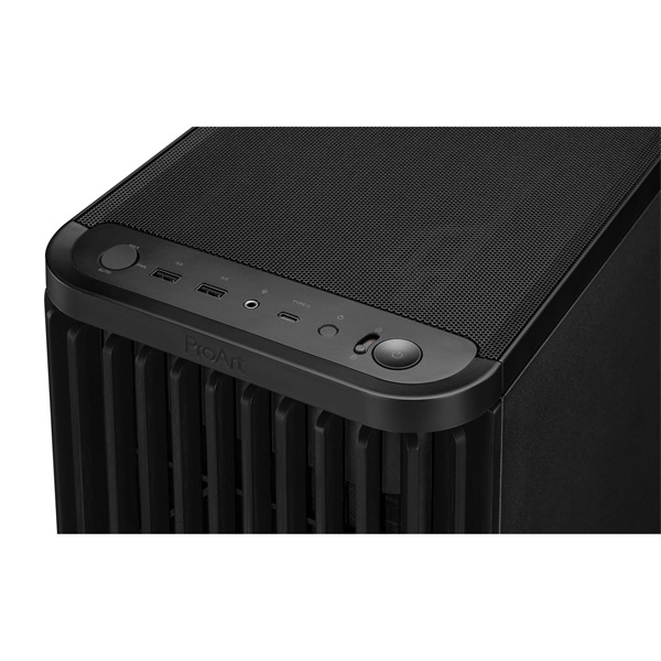 Asus ProArt PA401 WOOD TG fekete (táp nélküli) ablakos mATX ház - Image 7