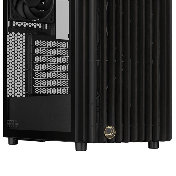 Asus ProArt PA401 WOOD TG fekete (táp nélküli) ablakos mATX ház - Image 8