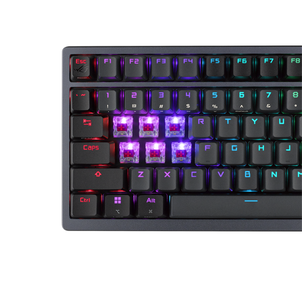 Asus ROG Azoth HUN RGB fekete mechanikus gamer billentyűzet - Image 9