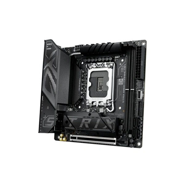 Asus ROG STRIX B860-I GAMING WIFI Intel B860 LGA1851 Mini-ITX alaplap - Image 2