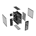 Asus ROG Strix Helios II fekete (táp nélküli) ablakos E-ATX ház - Image 19