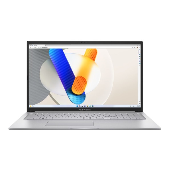 Asus VivoBook X1704ZA-AU240 17,3"FHD/Intel Core i3-1215U/8GB/512GB/Int.VGA/FreeDOS/ezüst laptop - Image 1