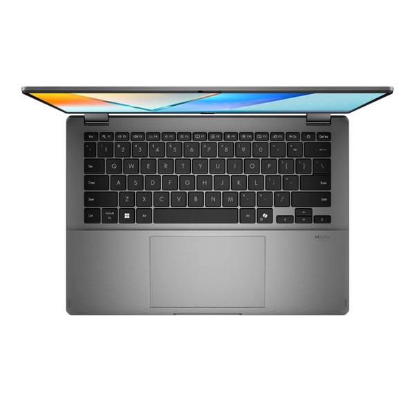 Asus Vivobook 14 Flip TP3407SA-QL021W 2in1 14"WUXGA Touch Core Ultra 7 256V/16GB/1TB/Int.VGA/Win11/szürke laptop - Image 12