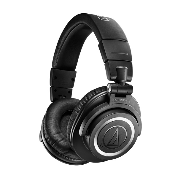Audio-Technica ATH-M50XBT2 Bluetooth stúdió minőségű fekete fejhallgató - Image 1