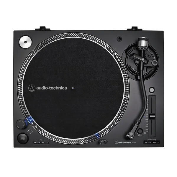 Audio-Technica AT-LP140XPBKEUK közvetlen hajtású professzionális fekete bakelit lemezjátszó - Image 2