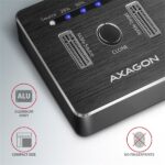 AXAGON ADSA-M2C SuperSpeed USB-C 10 Gbps Dual NVMe M.2 SSD Clone Master Dock - Image 14