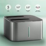 Axagon ADSA-DC SuperSpeed USB DUAL 2.5"/3.5" HDD/SSD DUAL dokkoló - Image 11