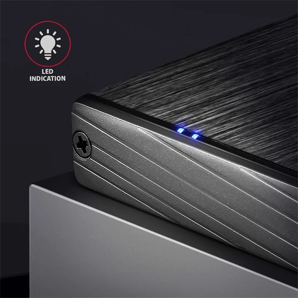 AXAGON EE25-XA6 2,5" USB3.0 HDD SATA Aline Box Black - Image 6