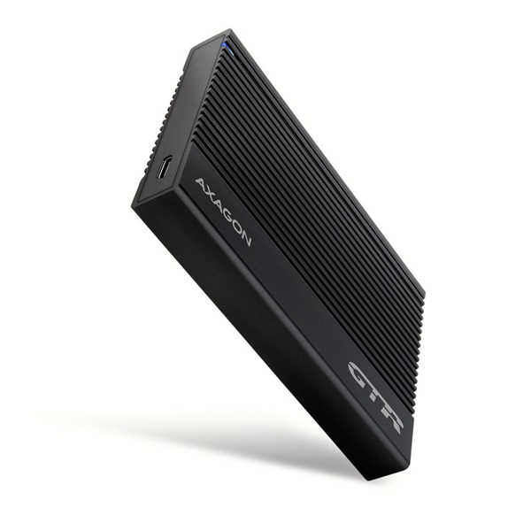 Axagon EE25-GTR USB-C 3.2 Gen 2 SATA 6G 2,5" fekete HDD/SSD ház - Image 2