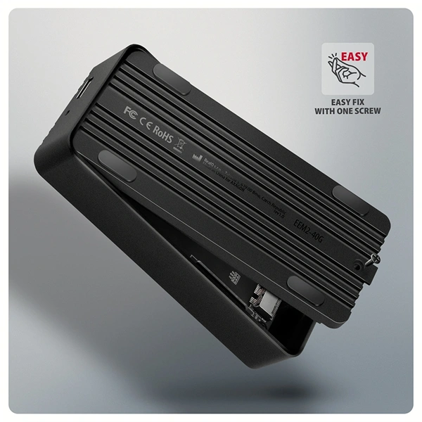 AXAGON EEM2-40G USB-C 40Gbps external enclosure for M.2 NVMe SSD - Image 19