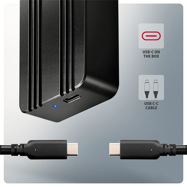 AXAGON EEM2-40G USB-C 40Gbps external enclosure for M.2 NVMe SSD - Image 20
