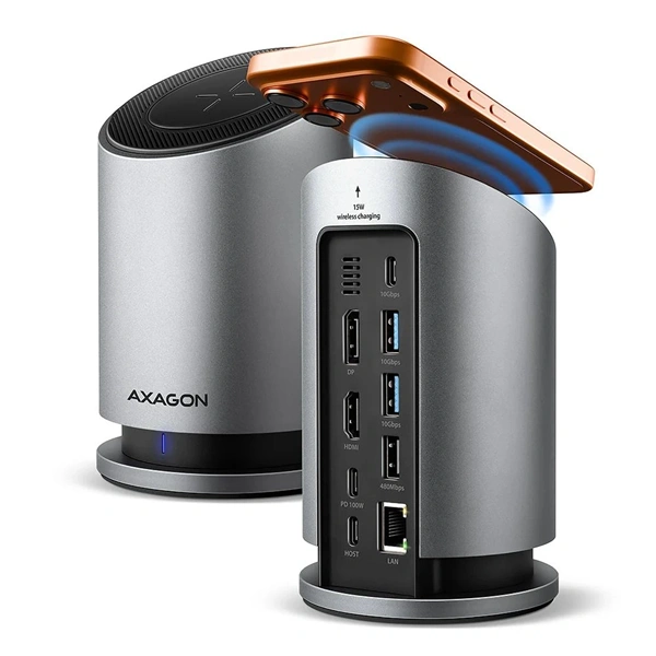 Axagon_HMC_WL9_USB_C_10_Gbps_9in1_hub_vezetek_nelkuli_toltessel-i43939333.webp Axagon HMC-WL9 USB-C 10 Gbps 9in1 hub vezeték nélküli töltéssel - Image 1