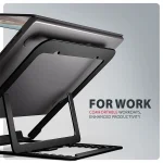 AXAGON STND-LAB stand for laptops and tablets Black - Image 12