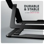 AXAGON STND-LAB stand for laptops and tablets Black - Image 15