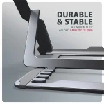AXAGON STND-LAG stand for laptops and tablets Grey - Image 13