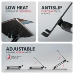 AXAGON STND-LQB stand for notebooks and tablets Black - Image 10