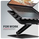 AXAGON STND-LQB stand for notebooks and tablets Black - Image 11