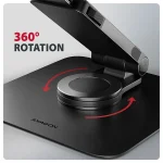 AXAGON STND-LRB stand with 360° rotation for laptops and tablets Black - Image 12