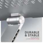 AXAGON STND-LR Alumínium állvány 360°-os forgatással 17,3" laptopokhoz Állítható magasság és szög - Image 19