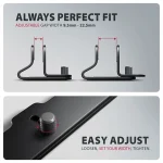 AXAGON STND-VB vertical stand for laptops and tablets Black - Image 9