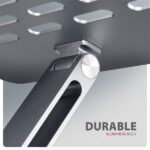 AXAGON STND-LQ Alumínium HQ állvány 16"  laptopokhoz Állítható magasság és szög - Image 14