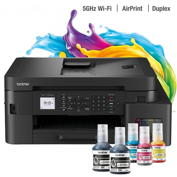 Brother MFC-T930W (A4,13 lap/perc,WiFi/USB/LAN,6000x1200dpi,ADF,duplex,128MB) színes multifunkciós tintasugaras nyomtató - Image 2