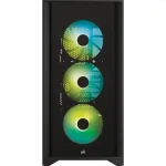 CORSAIR iCUE 4000X RGB fekete számítógépház - Image 2
