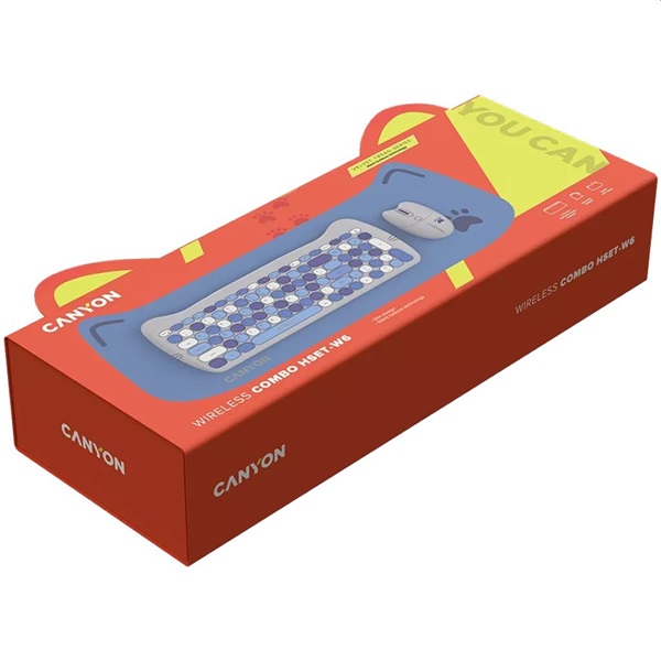 Canyon_HSET_W6_EN_HU_Kitty_Edition_kek_vezetek_nelkuli_billentyuzet_es_eger-i41083187.jpg Canyon HSET-W6 HU Kitty Edition kék vezeték nélküli billentyűzet és egér - Image 6