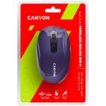 Canyon MW-9 optikai Bluetooth / vezeték nélküli egér lila-fekete - Image 5