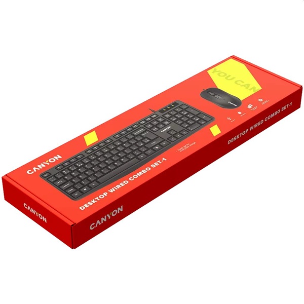 Canyon_SET_1_EN_HU_fekete_vezetekes_billentyuzet_es_eger-i41188648.jpg Canyon SET-1 EN/HU fekete vezetékes billentyűzet és egér - Image 3