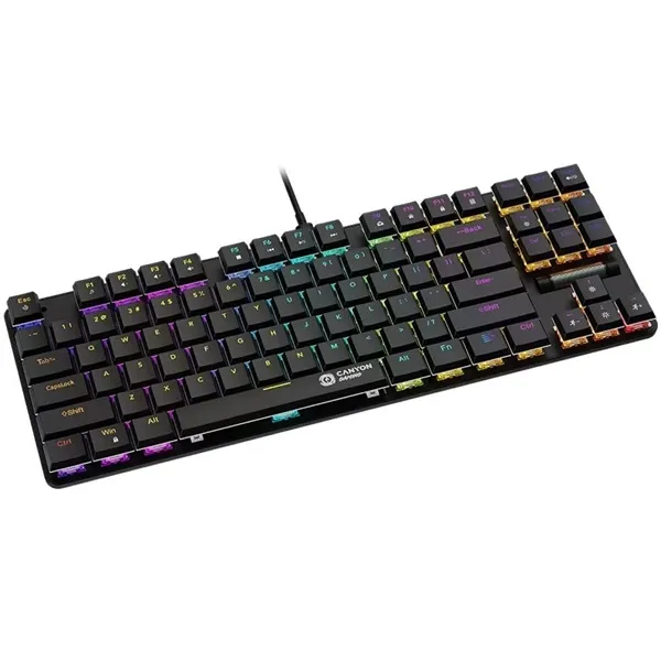 Canyon TKL GK-50 HU Cometstrike fekete vezetékes mechanikus billentyűzet - Image 2